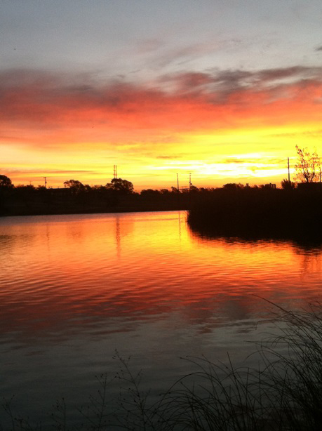 Lubbock Sunset on the Water.jpg
